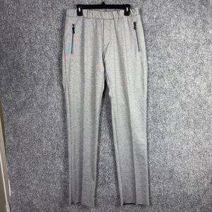 X Suit Pants Mens Size 34 Gray Jogger Casual  Zipper Pockets